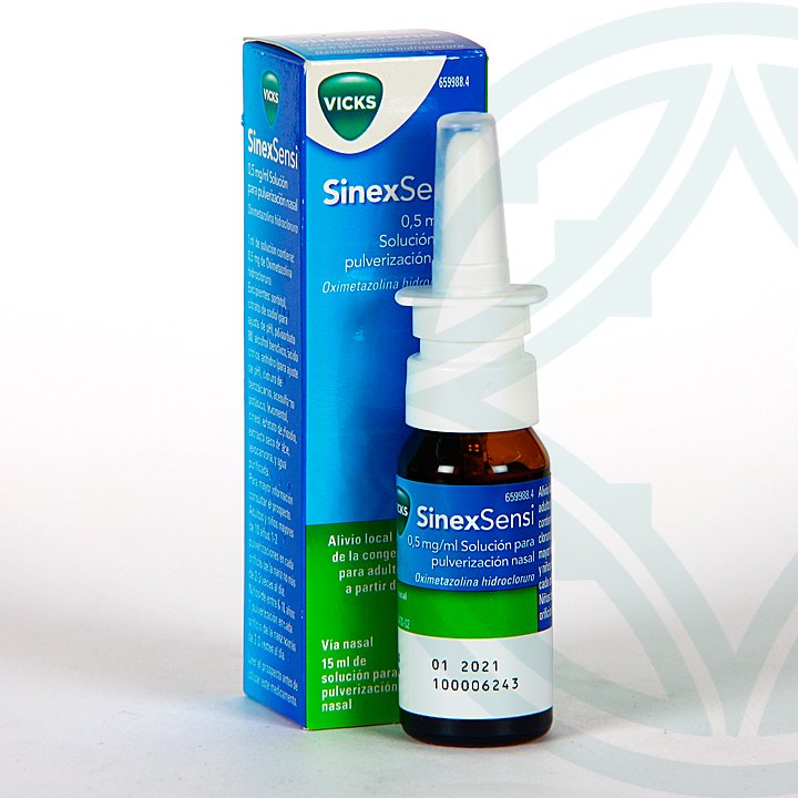 Sinexsensi nebulizador nasal 15 ml | Oximetazolina | Farmacia