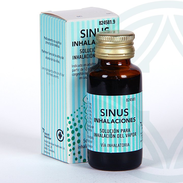 Sinus Inhalaciones solución 30 ml, Congestión Nasal