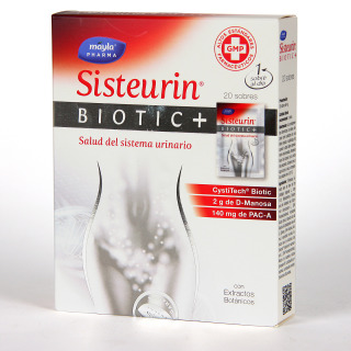 Mayla Pharma Sisteurin Biotic+ Salud del Sistema Urinario 20 sobres