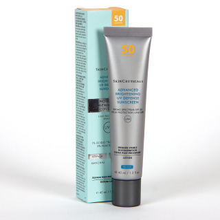 SkinCeuticals Advanced Brightening UV Defense SPF 50+ 40 ml PACK minitalla CE Ferulic de regalo