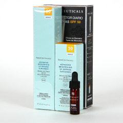 SkinCeuticals Advanced Brightening UV Defense SPF 50+ 40 ml PACK Regalo envase de 15 ml y Phloretin serum 4 ml