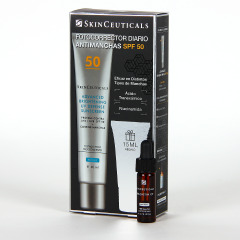 SkinCeuticals Advanced Brightening UV Defense SPF 50+ 40 ml PACK Regalo envase de 15 ml y Phloretin serum 4 ml