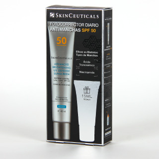 SkinCeuticals Advanced Brightening UV Defense SPF 50+ 40 ml PACK Regalo envase de 15 ml