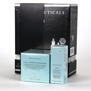 SkinCeuticals AGE Interrupter Advanced Crema antiarrugas 48 ml REGALO P-tiox Serum 15 ml
