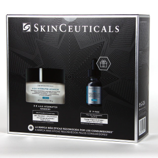 SkinCeuticals AGE Interrupter Advanced Crema antiarrugas 48 ml PACK Regalo P-Tiox serum 15 ml