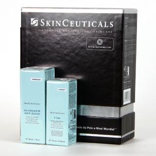 SkinCeuticals HA Intensifier Multi-Glycan Serum 30ml Pack Regalo P-Tiox Serum 15 ml