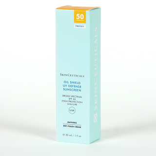 SkinCeuticals Oil Shield UV Defense SPF 50 30 ml PACK Minitalla Silymarin CF de Regalo