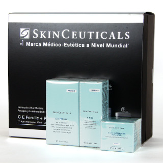 SkinCeuticals PACK Descuento C E Ferulic Serum y P-Tiox Serum Regalo Age Interrupter 15 ml
