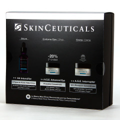 SkinCeuticals PACK Descuento HA Intensifier Serum y AGE Advanced Eye Regalo AGE Interrupter crema 15 ml