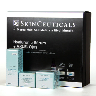 SkinCeuticals PACK Descuento HA Intensifier Serum y AGE Advanced Eye Regalo AGE Interrupter crema 15 ml