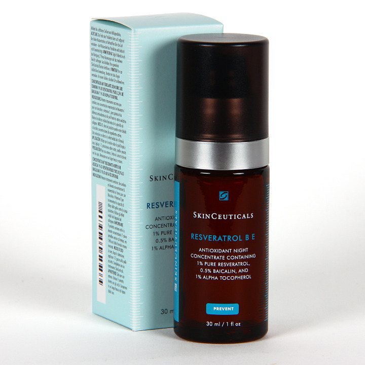 Sérum De Nuit Antioxydant SkinCeuticals Resveratrol B E - 30 Ml - Traitement De Nuit Pour Le Visage
