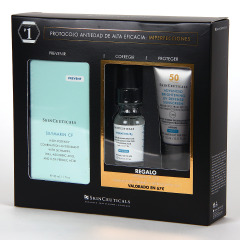 SkinCeuticals Silymarin CF Serum 30 ml PACK Regalo Hydrating B5 15 ml y Advanced Brightening UV Defense SPF50 15 ml