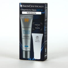 SkinCeuticals Ultra Facial UV Defense SPF 50 30 ml PACK Regalo envase de 15 ml y  C E Ferulic serum 4 ml