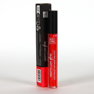 Soivre Cosmetics Beauty Collection Lip Gloss Glow Rojo Cristal