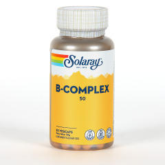 Solaray B-Complex 50 - 50 cápsulas