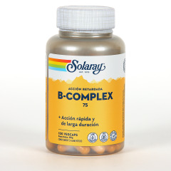 Solaray B-Complex 75 - 100 cápsulas