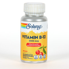 Solaray Vitamina B12 2000mcg 90 comprimidos
