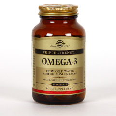 Solgar Omega-3 Triple Concentración 50 cápsulas