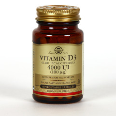 Solgar Vitamina D3 4000 UI 60 cápsulas