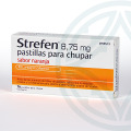Strefen 16 pastillas para chupar sabor naranja