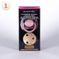 Suavinex Chupete Fisiológico Silicona Haute Couture +4 meses + Broche pinza