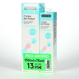 Suavinex Crema de Pañal 150 + 75 ml Duplo