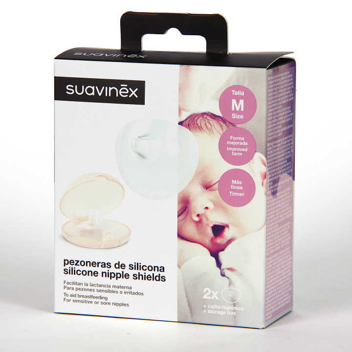 Suavinex Pezoneras de silicona talla S Farmacia Jiménez