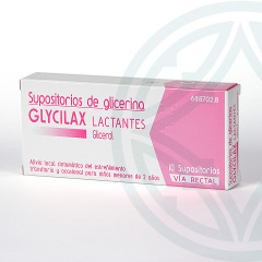 Supositorios Glicerina Glycilax Lactantes