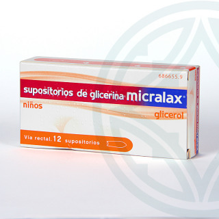 Supositorios Glicerina Micralax Niños