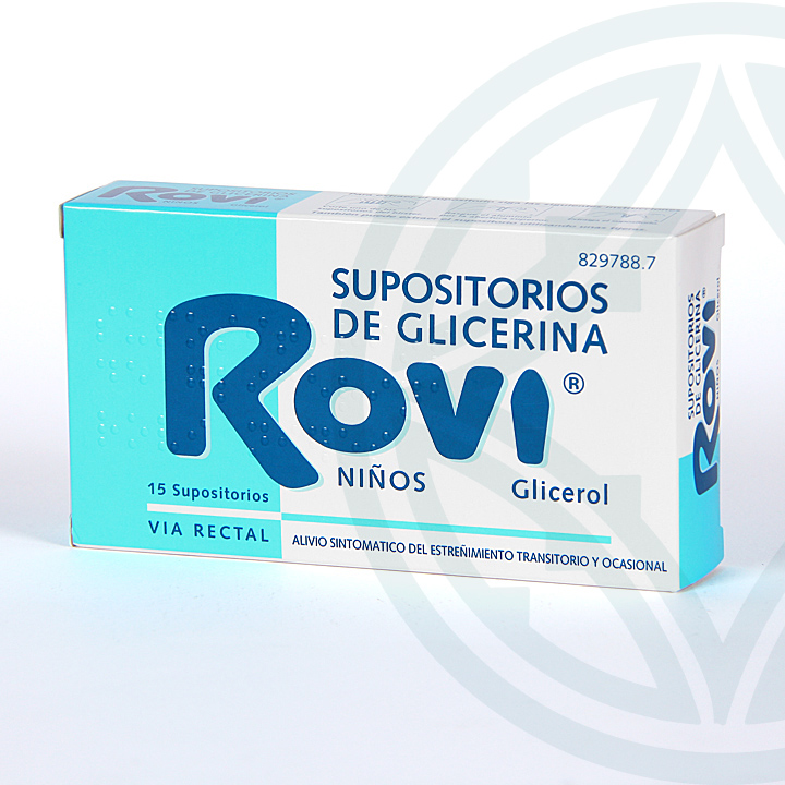 Supositorios de Glicerina Rovi Adultos 12 Supositorios Laxante