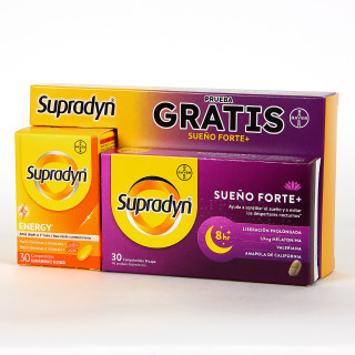 Supradyn Energy 30 comprimidos con Supradyn Sueño Forte + 30 comprimidos de Regalo