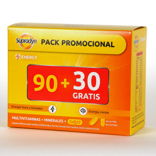 Supradyn Energy 90 + 30 comprimidos Pack Promo