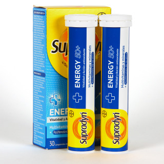 Supradyn Energy 50+ 30 comprimidos efervescentes