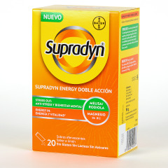 Supradyn Energy Doble Acción 20 Sticks