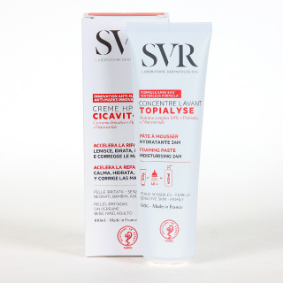 SVR Cicavit+ Crema Calmante 100 ml  con Topialyse Concentrado Lavante 100 g de Regalo