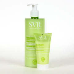 SVR Sebiaclear Crema Lavante 400 ml con Sebiaclear Creme Lavante 55 ml de Regalo