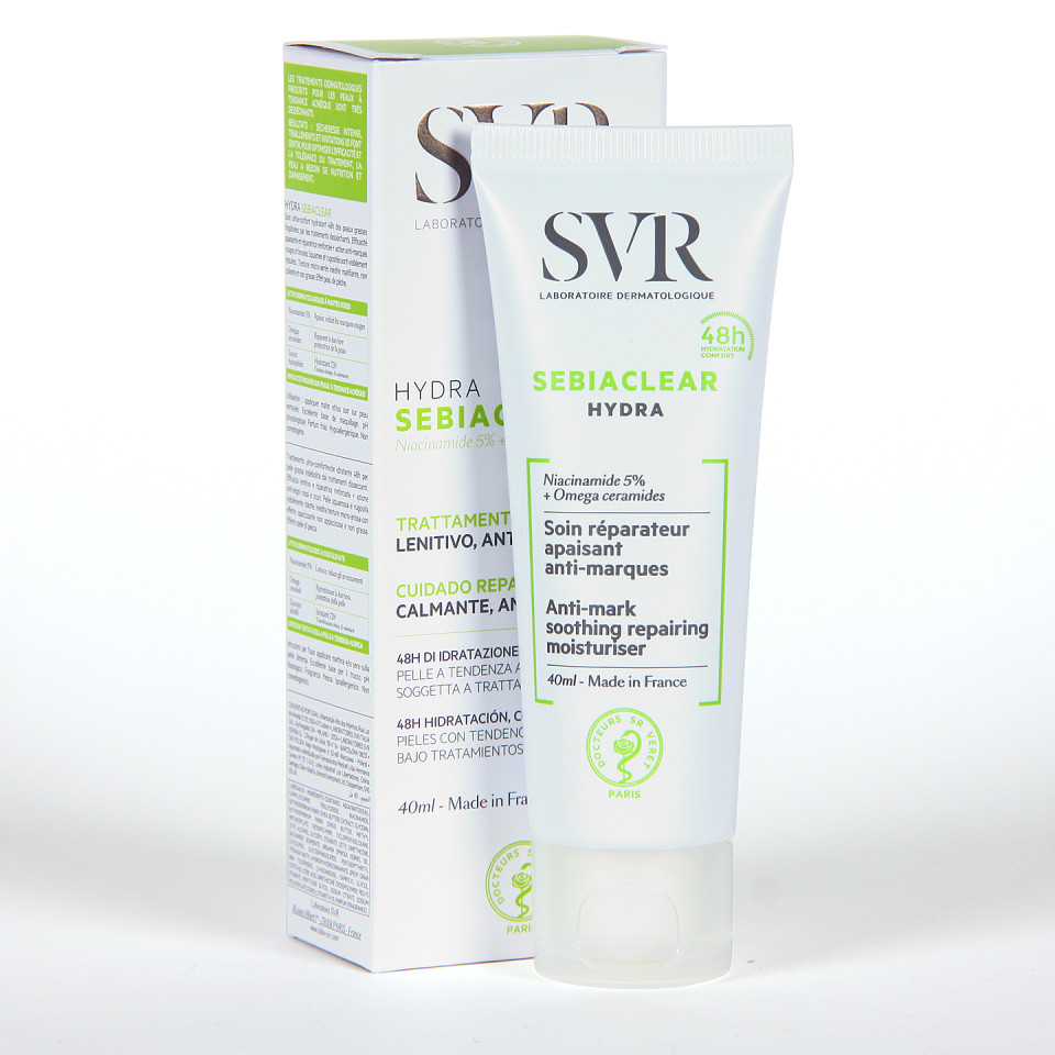 SVR Sebiaclear Hydra 40 ml | Farmacia Jiménez
