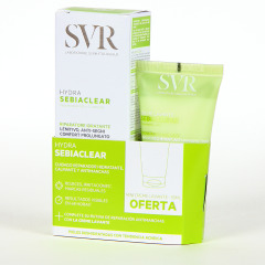 SVR Pack Sebiaclear Hydra 40 ml REGALO Minitalla Crema Lavante 55 ml