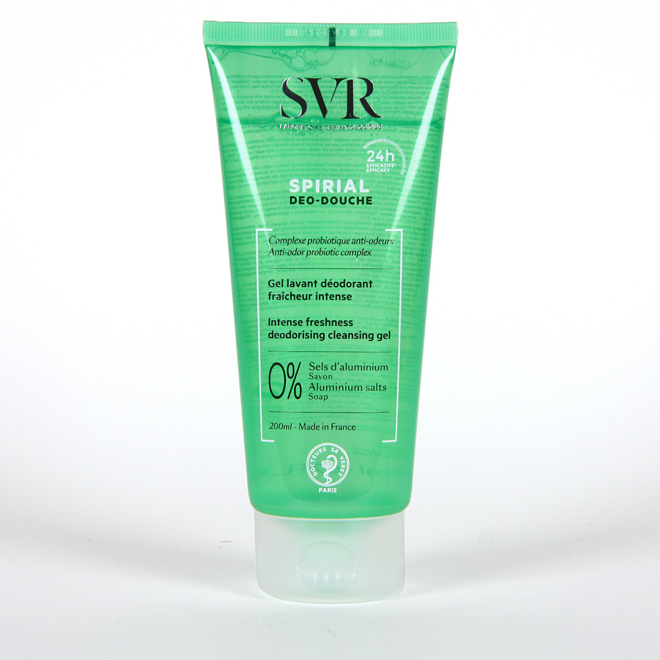 SVR Spirial Déo-Douche Deodorizing Cleansing Gel 400ml – Fresh Through 12/2027
