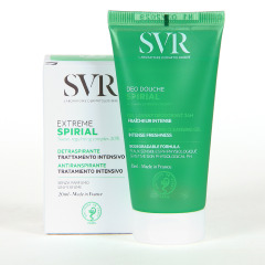SVR Spirial Extreme Antitranspirante Roll-on 20 ml con Spirial Deo Douche 55 ml
