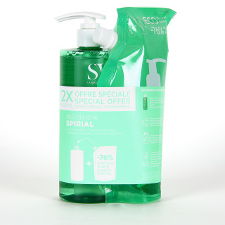 SVR Spirial PACK DEO Douche Gel 400ml con EcoRecarga 400ml Precio Especial