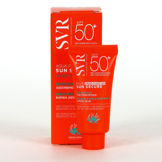 SVR Sun Secure Aqua Fluido SPF50+50 ml REGALO Minitalla Blur sin perfume 15ml