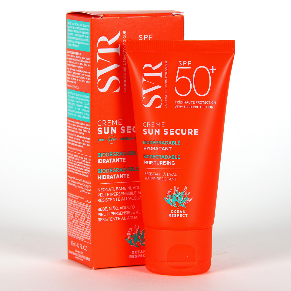 SVR Sun Secure Crema SPF50+ 50ml | Farmacia Jiménez