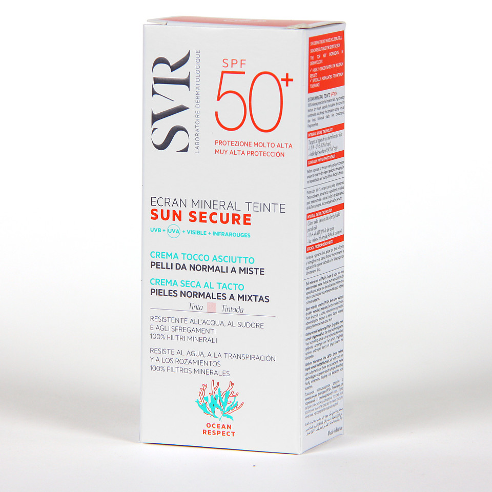 Svr Sun Secure Ecran Mineral Teint Spf Ml Farmacia Jim Nez