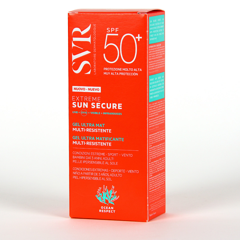 SVR Sun Secure Extreme Gel Ultra Mat SPF50+ 50ml Farmacia Jiménez