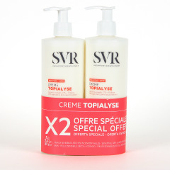 SVR Topialyse Crema 400 ml PACK Duplo 40% Descuento en segunda unidad