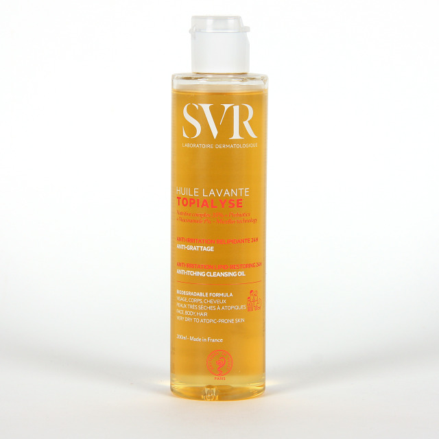 SVR Topialyse Gel Lavante Idratante 1000ml – Detersione Delicata Anti-Secchezza Per Viso E Corpo (Ipoallergenico)