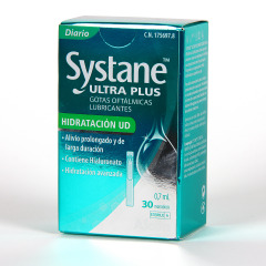 Systane Ultra Plus Hidratación UD Unidosis Gotas Oftálmicas Lubricantes 30 monodosis