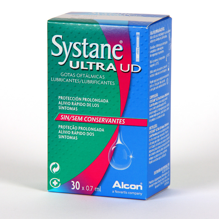Systane Ultra UD Unidosis Gotas Oftálmicas Lubricantes 30 monodosis