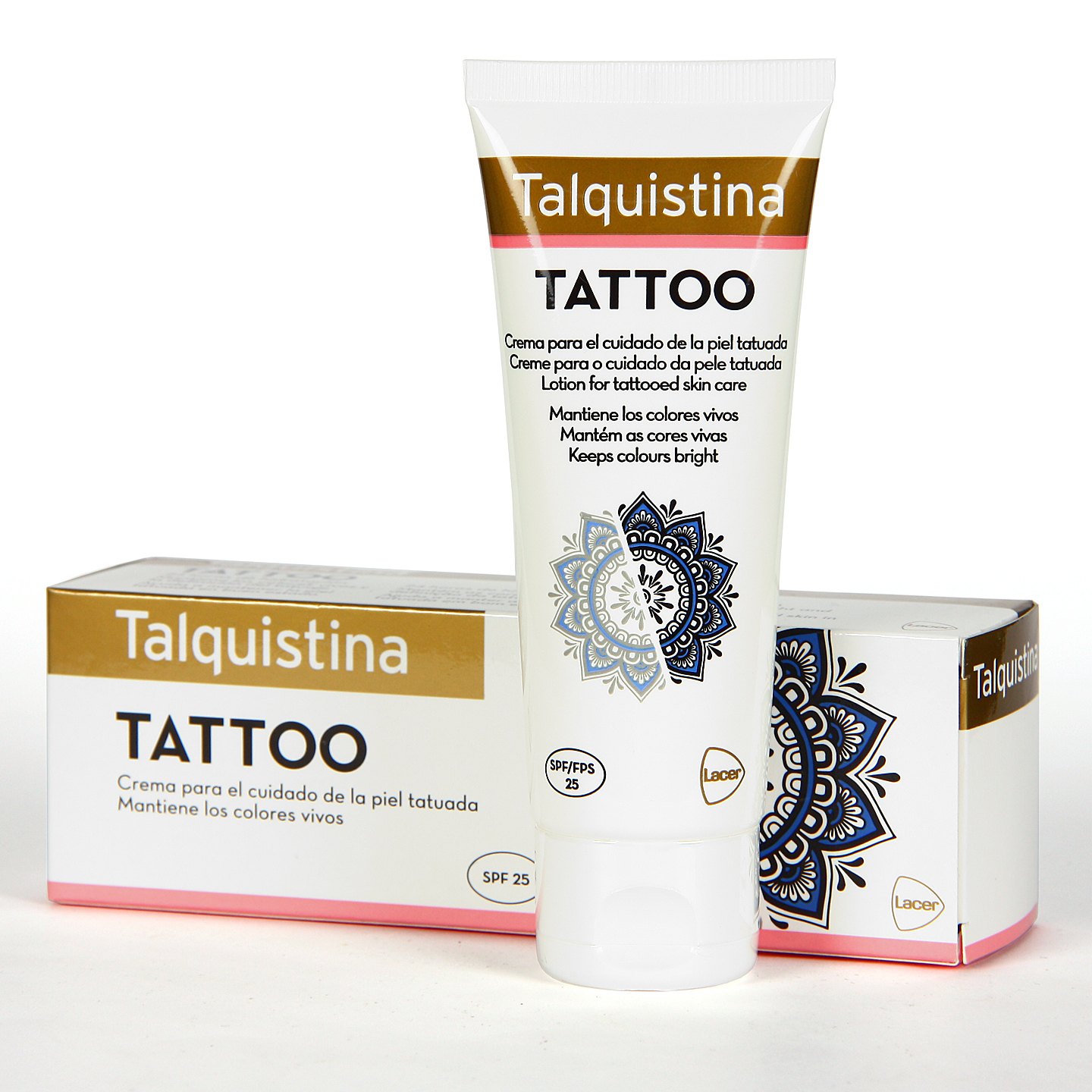 Talquistina Tatto crema tatuajes SPF 25 70 ml